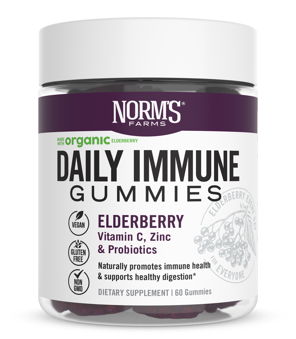 Elderberry Organic Gummies Norm's Farms