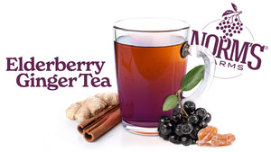 Elderberry Ginger Tea