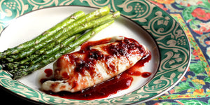 Tilapia with Tropical Barbecue Glaze