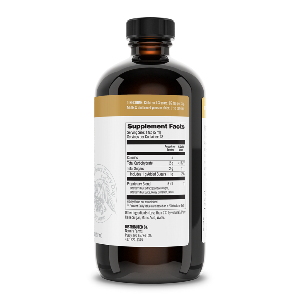 Elderberry Wellness Syrup (8 oz.)