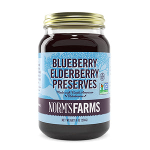 Blueberry Elderberry Preserves (9 oz.)
