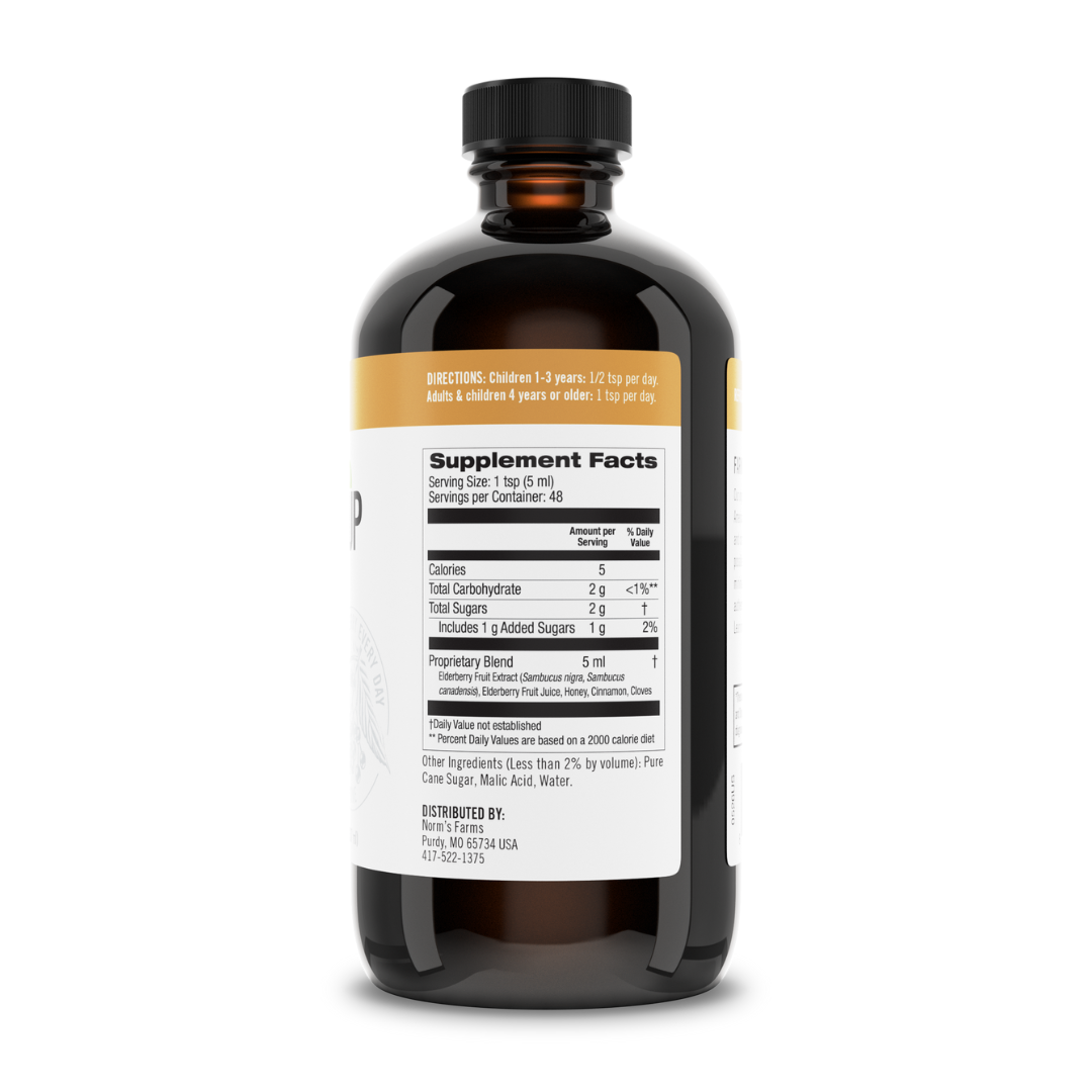 Elderberry Wellness Syrup (8 oz.)