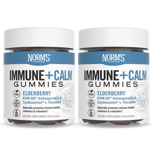 Immune + Calm Gummies - Elderberry & Ashwagandha